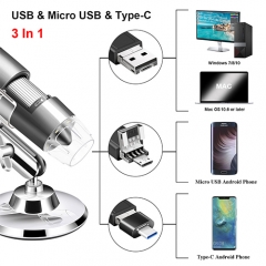 Cainda 40-1000X USB Digital Microscope X10