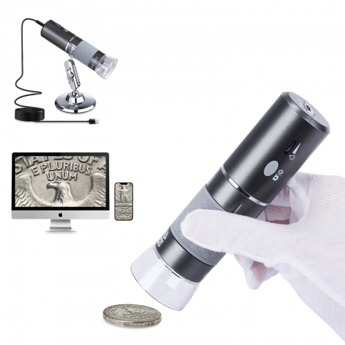 Cainda 4K WiFi Digital Microscope X201